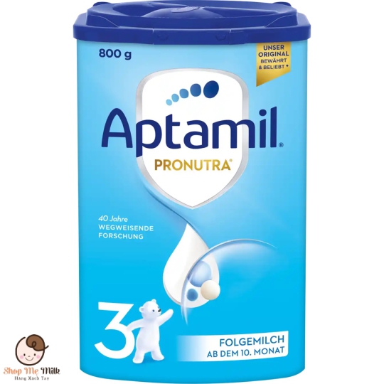 Sữa Aptamil Đức Số 3 Cho Trẻ Từ 10 Tháng Tuổi 800G