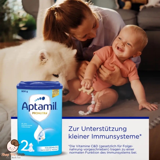 Sữa Aptamil Đức Số 2 Cho Trẻ Trên 6 Tháng Tuổi 800g