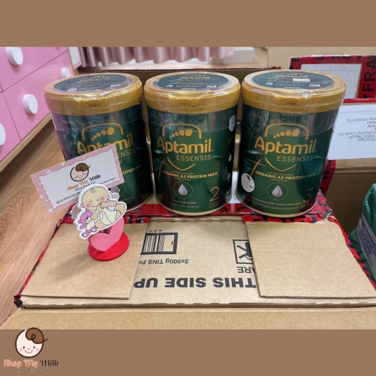 Sữa Aptamil Essensis Organic A2 Úc số 1 900G - Cho trẻ 0-6 tháng ( Hàng Air)