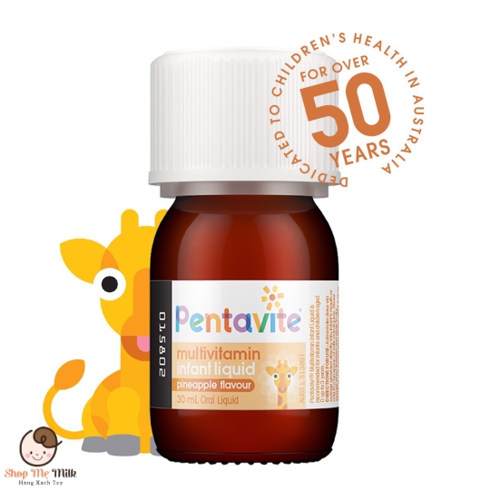 Vitamin Tổng hợp Petavite Multivitamin infant Liquid Úc 30ml ( 0tuổi -3 tuổi)