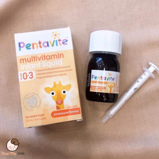 Vitamin Tổng hợp Petavite Multivitamin infant Liquid Úc 30ml ( 0tuổi -3 tuổi)