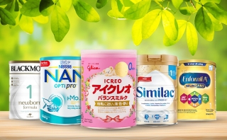 Trẻ sơ sinh nên uống sữa công thức gì
