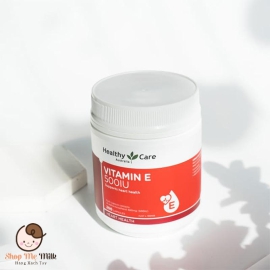 Vitamin E 500IU Healthy Care Úc Hộp 200 Viên