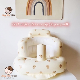 Ghế hơi tập ngồi cho bé từ 6 tháng tuổi ( bơm tự động bằng tay thông minh)