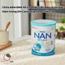 Sữa Nan Nga số 3 (800g) cho bé từ 1 tuổi