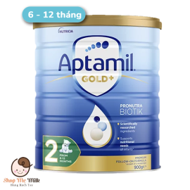 Sữa Aptamil Gold+ Úc 900G số 2 ( Hàng air)