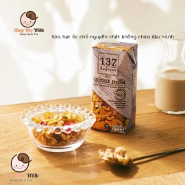 Sữa óc chó nguyên chất 137 Degress Thái Lan Lốc 3 Hộp 180ml