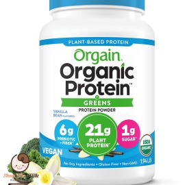 Bột Protein hữu cơ Orgain Organic Protein & Superfoods 1.22kg hương Vani của Mỹ