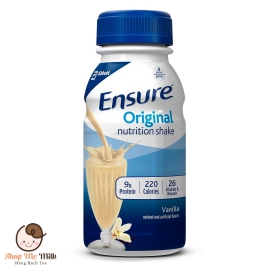 Sữa ensure nước nội địa Mỹ 237ml từ 18 tuổi và người già ( Thùng 30 chai)