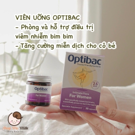 Viên uống Optibac Probiotics - Hỗ trợ phụ khoa cho nữ giới mẫu mới