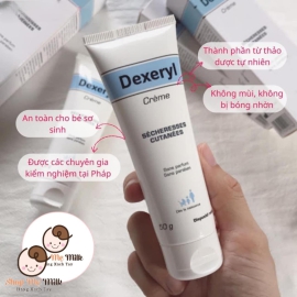 Kem Dexeryl 50g đặc trị các loại nẻ chàm, khô da, viêm da cơ địa Của Pháp