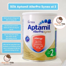 Aptamil Allerpro Sydneo Úc số 2 cho bé 6 tháng - 12 tháng dị ứng đạm bò