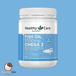 Viên Omega 3 Healthy Care Hàm Lượng 1000mg của Úc