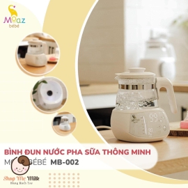 Bình đun nước pha sữa thông minh Moaz Bebe MB-002 ( Giữ nhiệt auto 40 độ C)