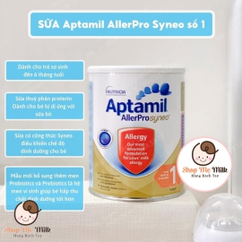 Aptamil AllerPro Sydneo Úc 900G số 1 Cho bé 0month Dị ứng đạm bò