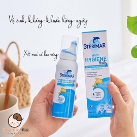 Xịt mũi cá heo Sterima Pháp 100ml ( 0-3 tuổi)