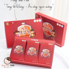 Nước Hồng Sâm Baby Sanga Hàn Quốc Hộp 30 gói ( 10ml) từ 18 tháng