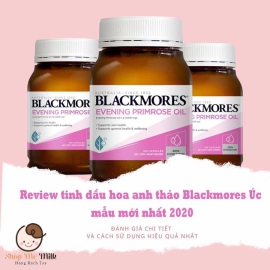 Viên Tinh dầu hoa anh thảo Blackmores Úc 190 viên Hàng Air