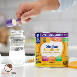 Sữa Similac NeoSure cho trẻ 0-12 tháng trẻ nhẹ cân sinh non size lớn 646G ( Hàng Air)