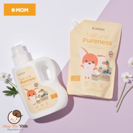 NƯỚC XẢ VẢI SƠ SINH HỮU CƠ K-MOM HÀN QUỐC (TÚI 1300ML)