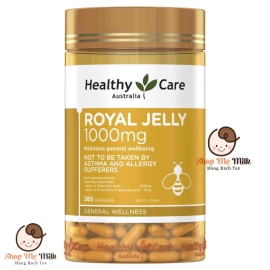 Sữa ong chúa Healthy Care Royal Jelly 1000mg 365 viên