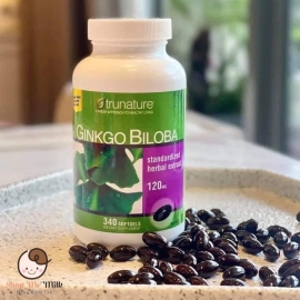 Viên uống bổ não Ginkgo Biloba Trunature 340 viên Mỹ - Hàng Air