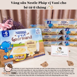 Váng sữa nestle Pháp lốc 6 hũ 60g