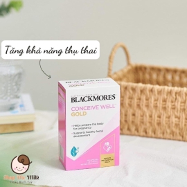 Blackmores Conveice Well Gold Viên uống tăng khả năng thụ thai của Úc