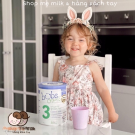Sữa Bubs Organic Số 3 800G của Úc