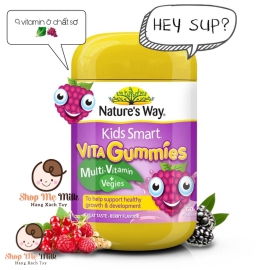 Kẹo Gummies Multi Vitamin , Rau củ cho bé Nature