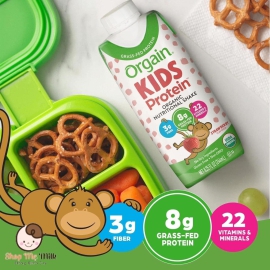 Sữa Orgain Kids Protein Strawberry Mỹ 244ml Thùng 12 Hộp date 2/2024