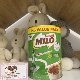 Bột Milo Úc Hộp 1Kg ( Tăng cao cho bé từ 2 tuổi - béo ngậy kết hợp cùng A2)