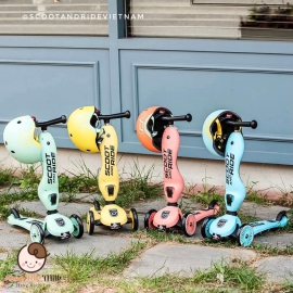 Xe trượt Scooter and Ride 2in1 chòi chân & trượt của Áo chính hãng nhập khẩu( có thẻ bảo hành )