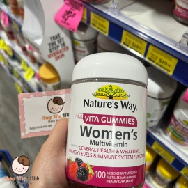 Nature’s Way Adult Vita Gummies Women’s Multivitamin – Bổ sung vitamin và khoáng chất cho phụ nữ trưởng thành
