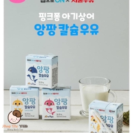 Sữa tươi Pinkfong Calcium Milk 150ml - Hàng Air bé từ 1 tuổi