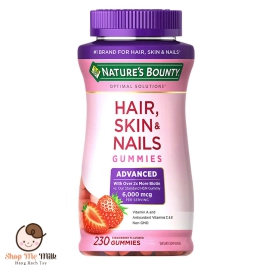 KẸO DẺO HỖ TRỢ DA TÓC MÓNG HAIR SKIN NAILS GUMMIES CỦA MỸ 230 VIÊN