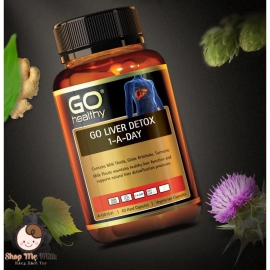 Viên uống giải độc gan GO healthy go liver detox 1-a-day ( 60 viên của Úc)