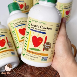 Canxi ChildLife bổ sung Canxi và Magie cho bé từ 6 tháng tuổi