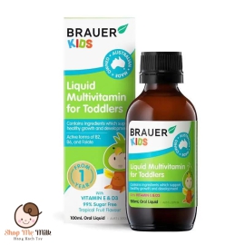 Vitamin tổng hợp Brauer Multivitamin for Toodler 100ml Úc