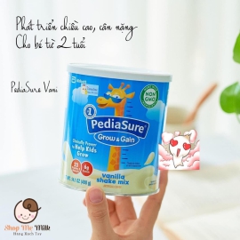 Sữa pediasure Mỹ Grow & Gain 397g( trẻ từ 1-13 tuổi)