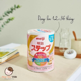 Sữa Meiji Nhật nội địa cho trẻ 1-3 tuổi lon 800g