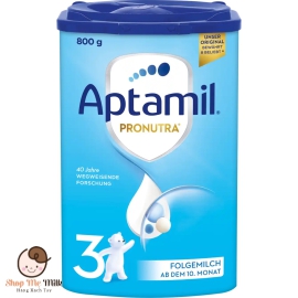 Sữa Aptamil Đức Số 3 Cho Trẻ Từ 10 Tháng Tuổi 800G
